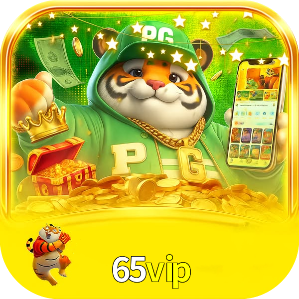 Imagem promocional da 65vip mostrando a plataforma e suas vantagens